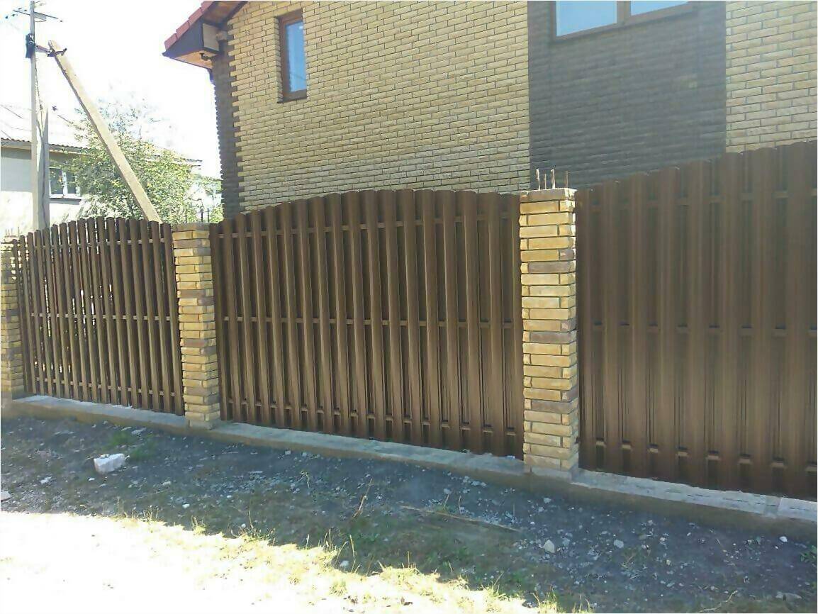 забор из штакетника 110м фото5 в Альметьевске