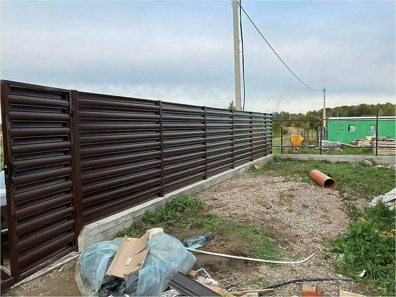 Забор из штакетника 85м фото6 в Альметьевске