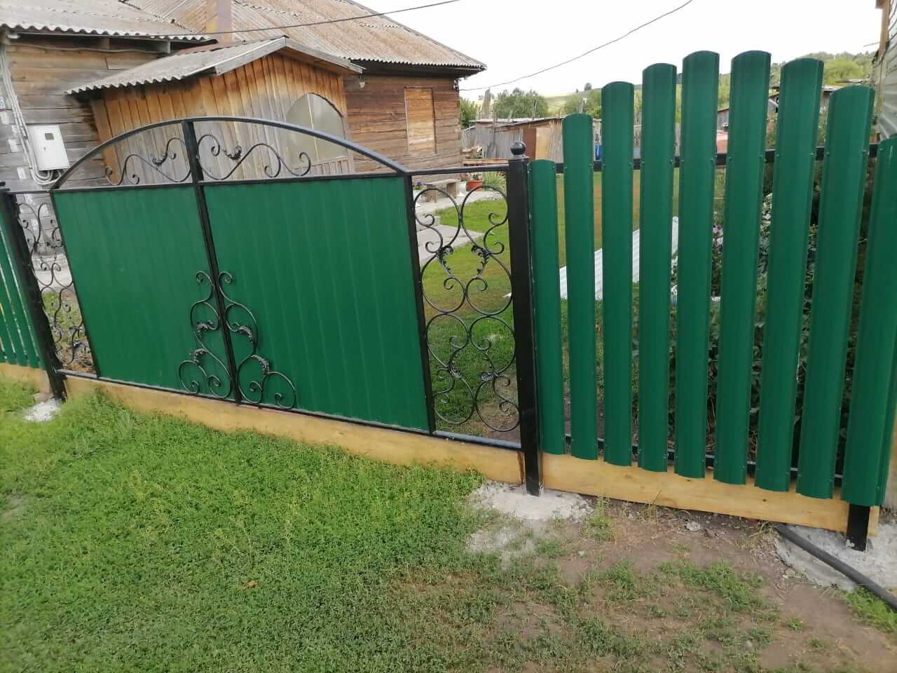 забор из штакетника Зеленый Мох фото7 в Альметьевске