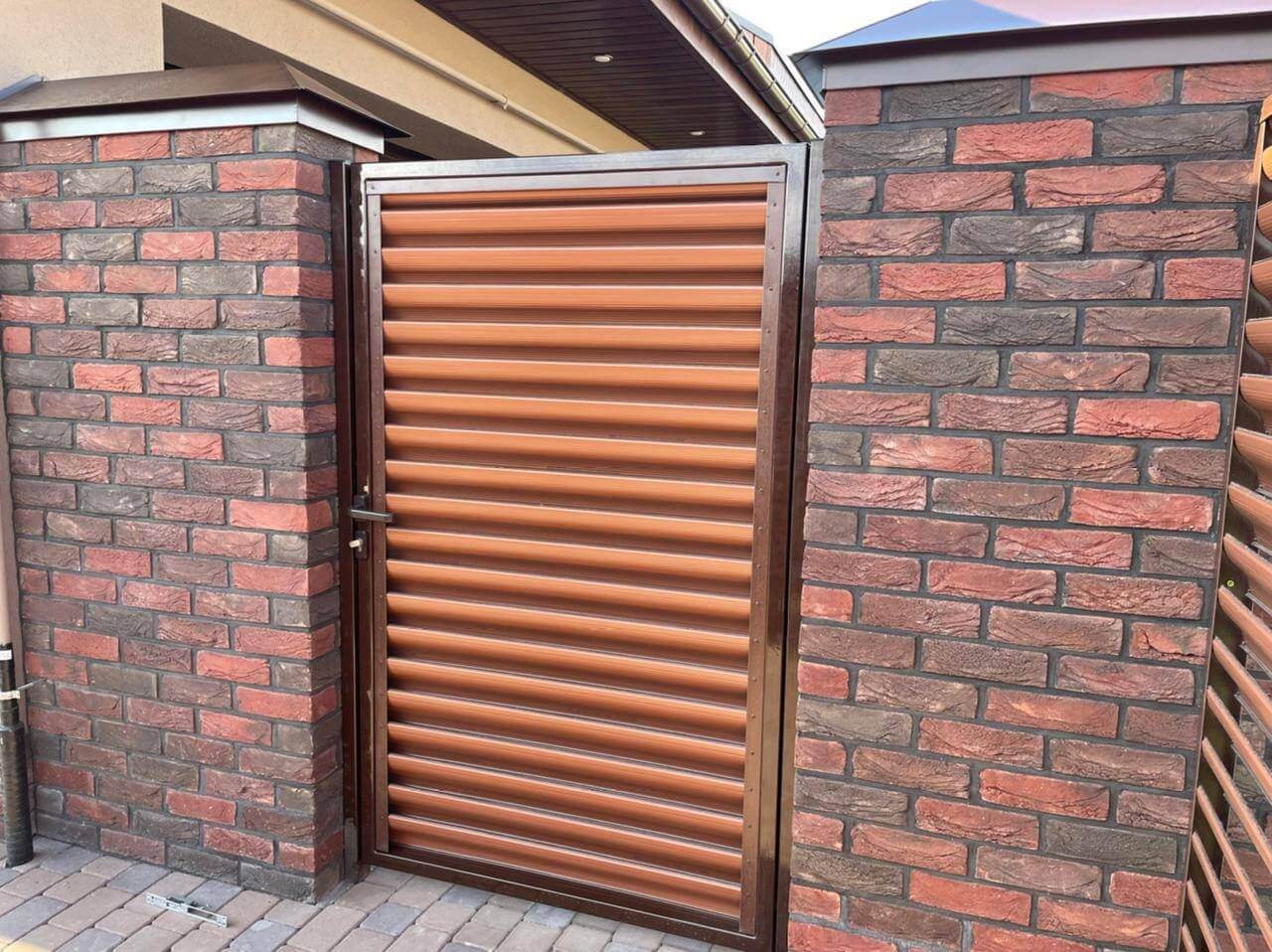 забор-жалюзи Printech Дуб Мореный фото2 в Альметьевске